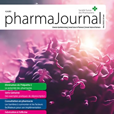 cover pharmaJournal août 08/2023
