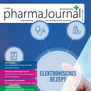 Cover pharmaJournal Dezember 12/2022
