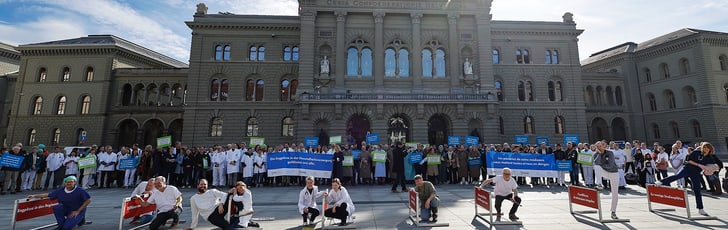 Fachkräftemangel Aktion Bundesplatz