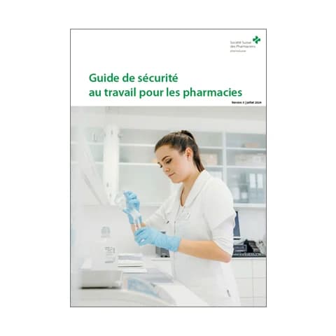 Guide de sécurité au travail pour les pharmacies Guide de sécurité au travail pour les pharmacies
