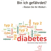 Flyer Risikotest Typ-2-Diabetes