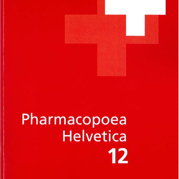 Deckblatt Pharmakopöe Helvetica 12